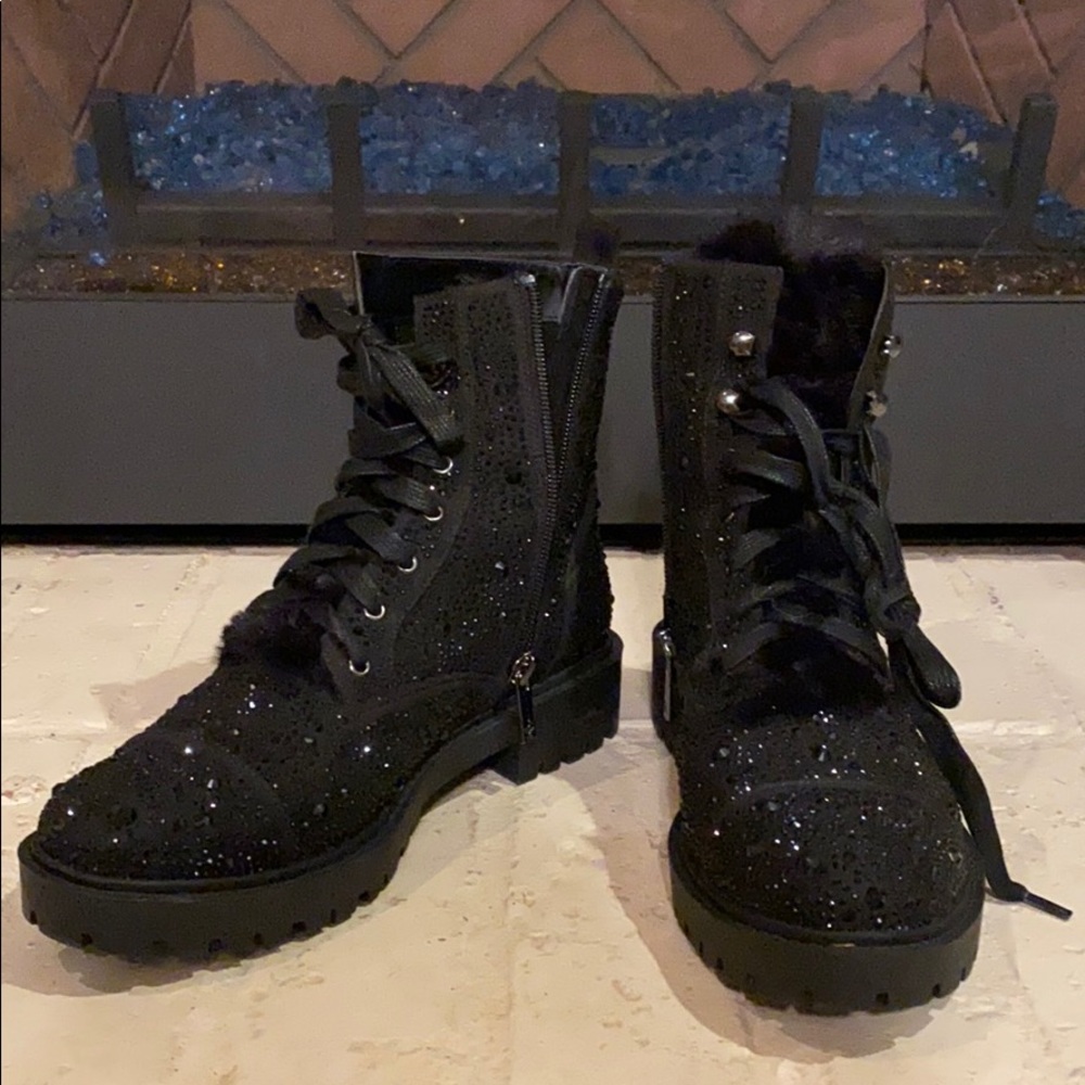 Jessica Simpson Combat Boots